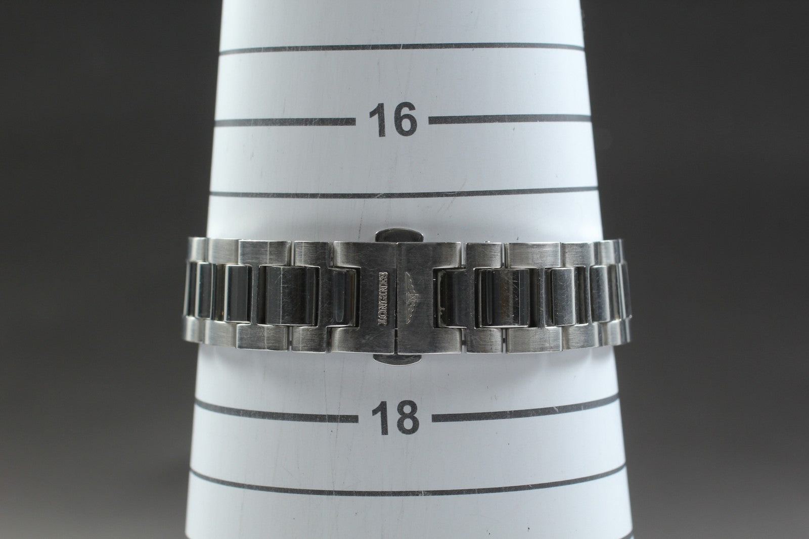 Exc+5* LONGINES Conquest L3.276.4 Date White Automatic Ladies Watch 30mm JAPAN