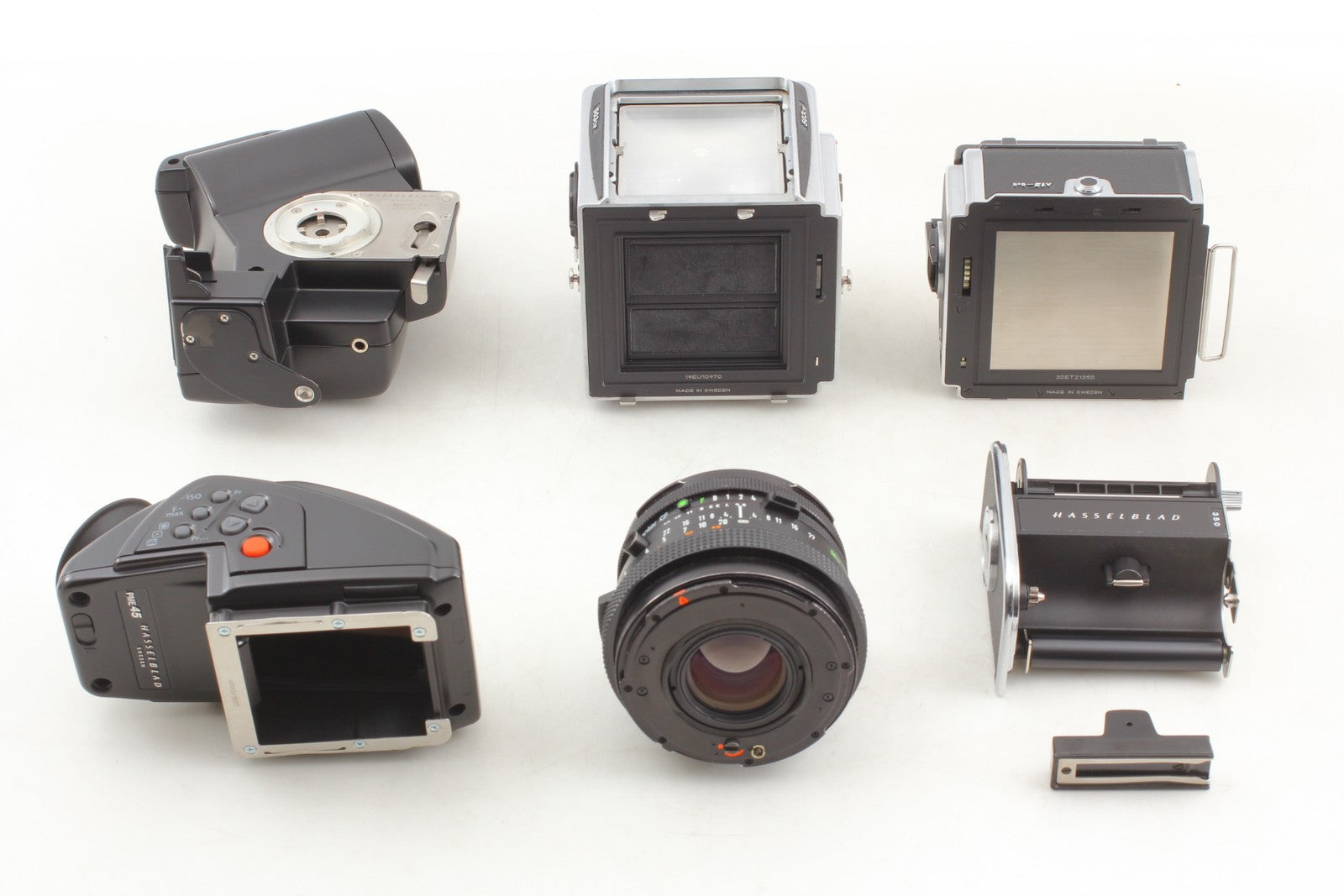 [MINT w/Grip] Hasselblad 503CW Film Camera 80mm f2.8 CF Lens PME 45 Finder JAPAN