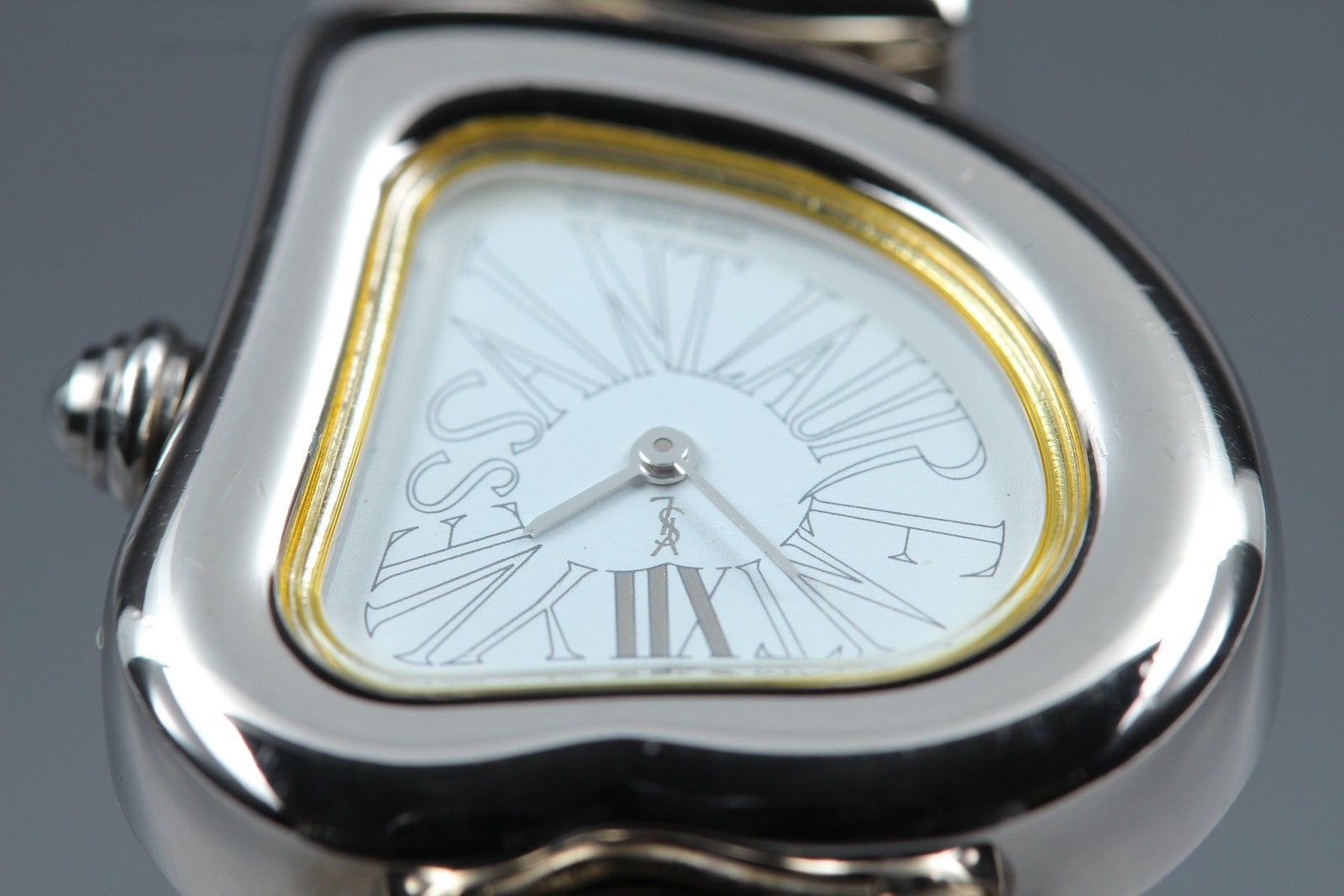 Yves Saint Laurent Heart YSL Silver 24mm 4520-H15556 Quartz Women's Watch