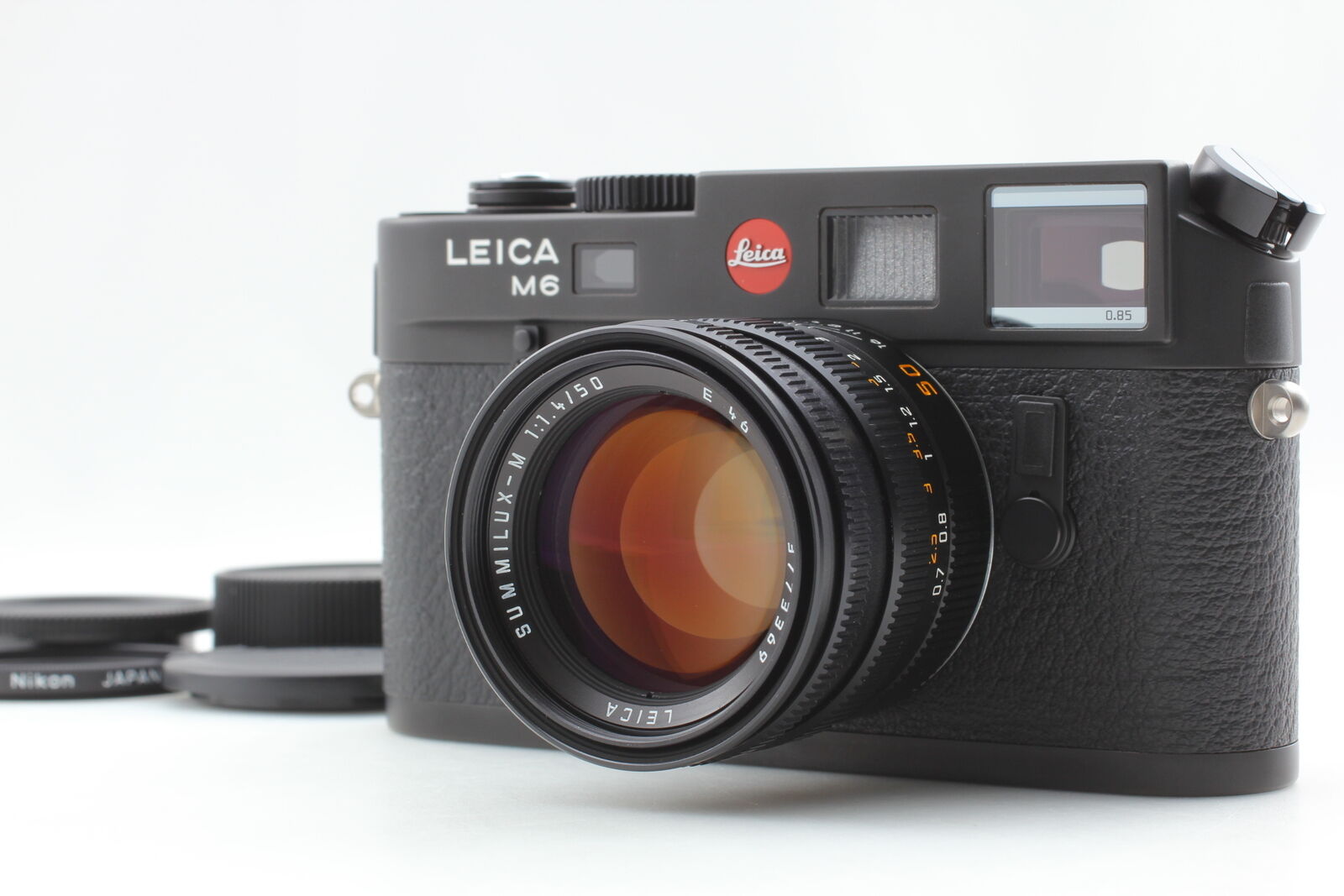 [Top MINT] Leica M6 0.85 TTL Black Film Camera + 50mm f1.4 Summilux-M Lens JAPAN