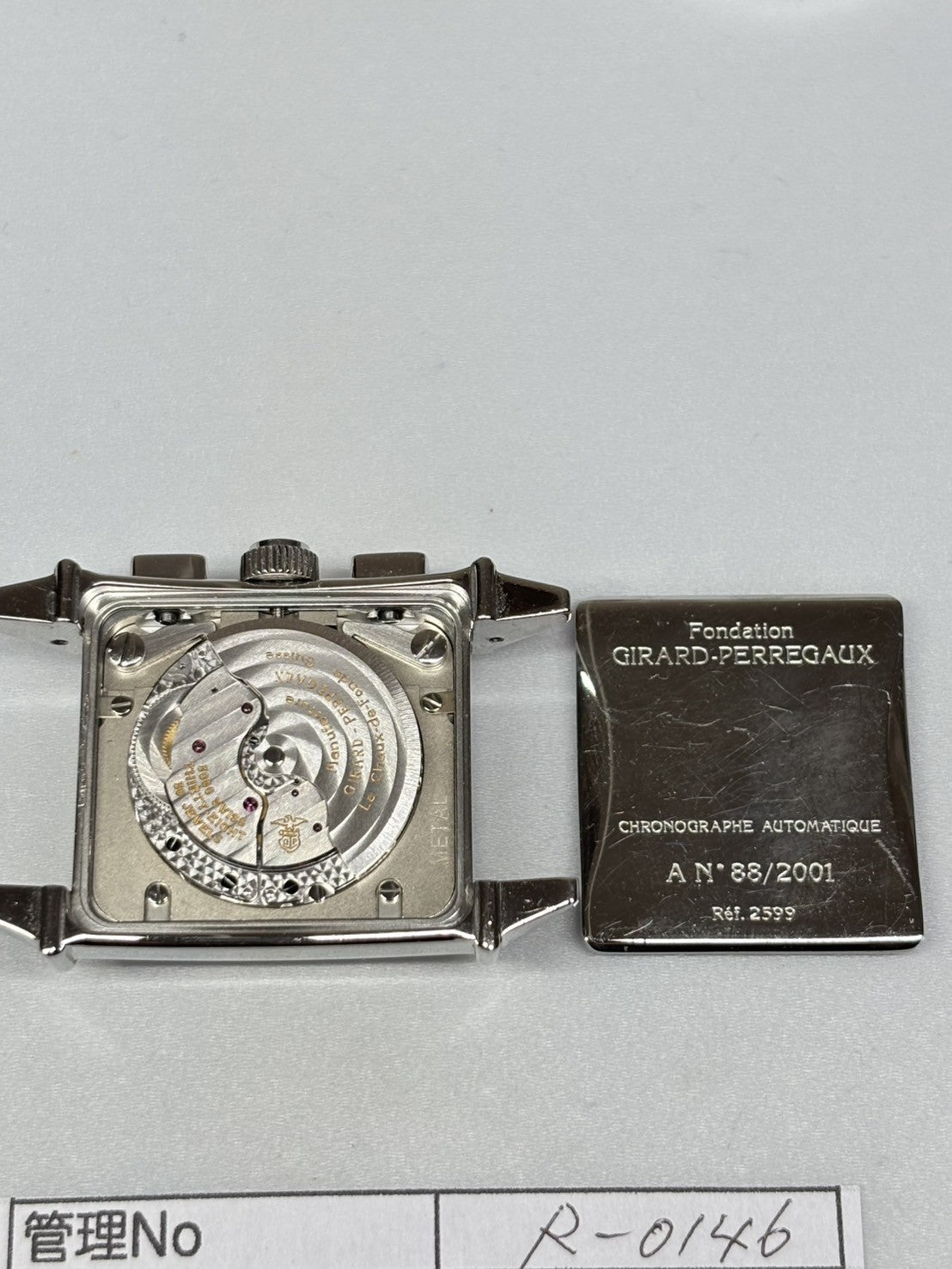 Limited [Exc+5] Girard Perregaux Vintage 1945 Chronograph 2599 Men's Watch AT