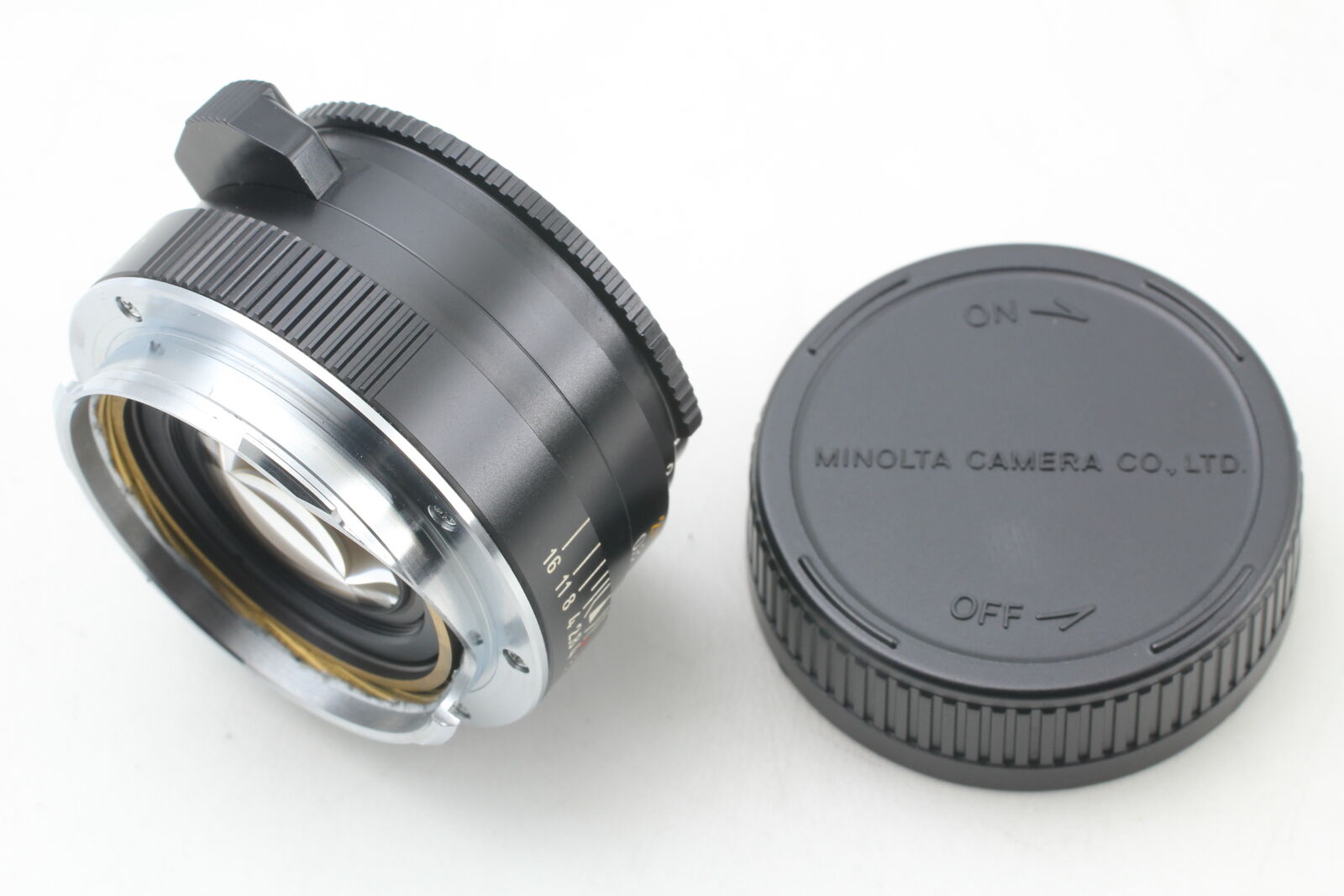 [Top MINT] Late Model MINOLTA M-Rokkor 40mm F/2 Lens Leica for CL CLE From JAPAN