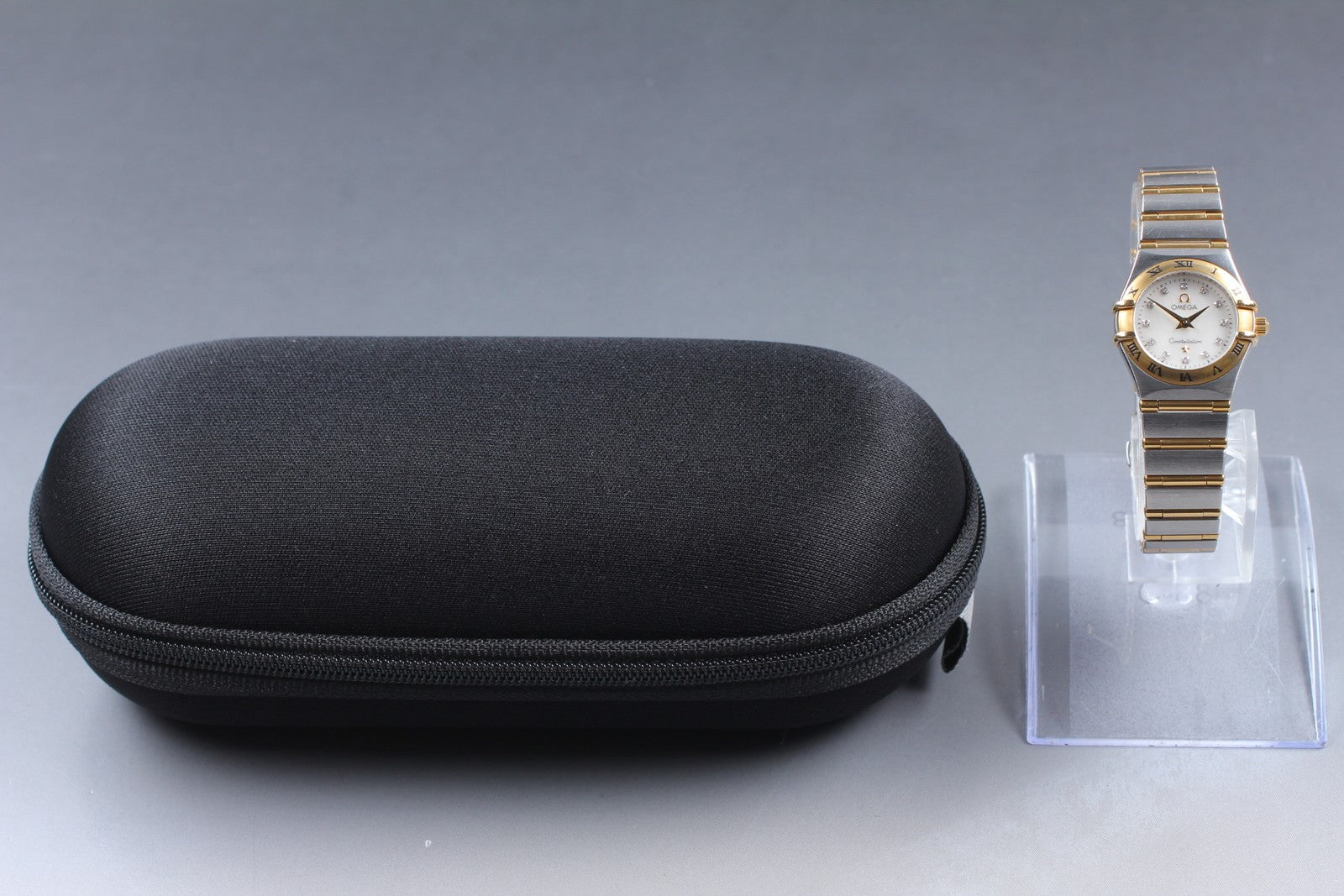 [Exc+5] OMEGA Constellation Cal.1456 12P Diamond 22mm Quartz Women's Watch