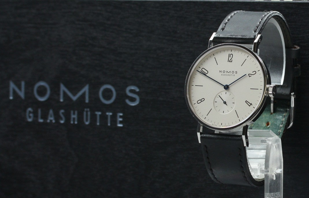 NOMOS GLASHÜTTE Tangente 38mm White Manual Winding Small Second Men’s Watch Box