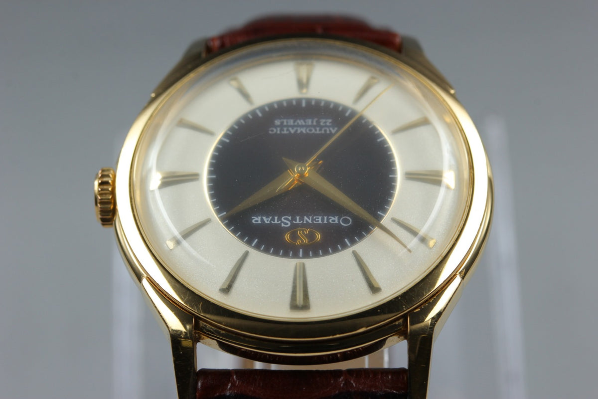 [Exc+4] ORIENT Star DG00-A1 Limited 500 Automatic Men's Watch 37mm JAPAN Exc+4