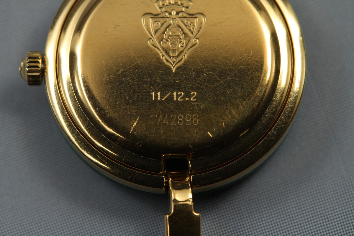 [Overhauled] Gucci Change Bezel 11/12.2 12 Colors Gold Women's Quartz Watch Box