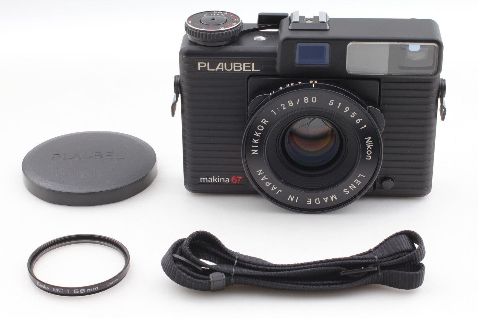 Rare [MINT] Meter Works Plaubel Makina 670 Rangefinder Film Camera From JAPAN