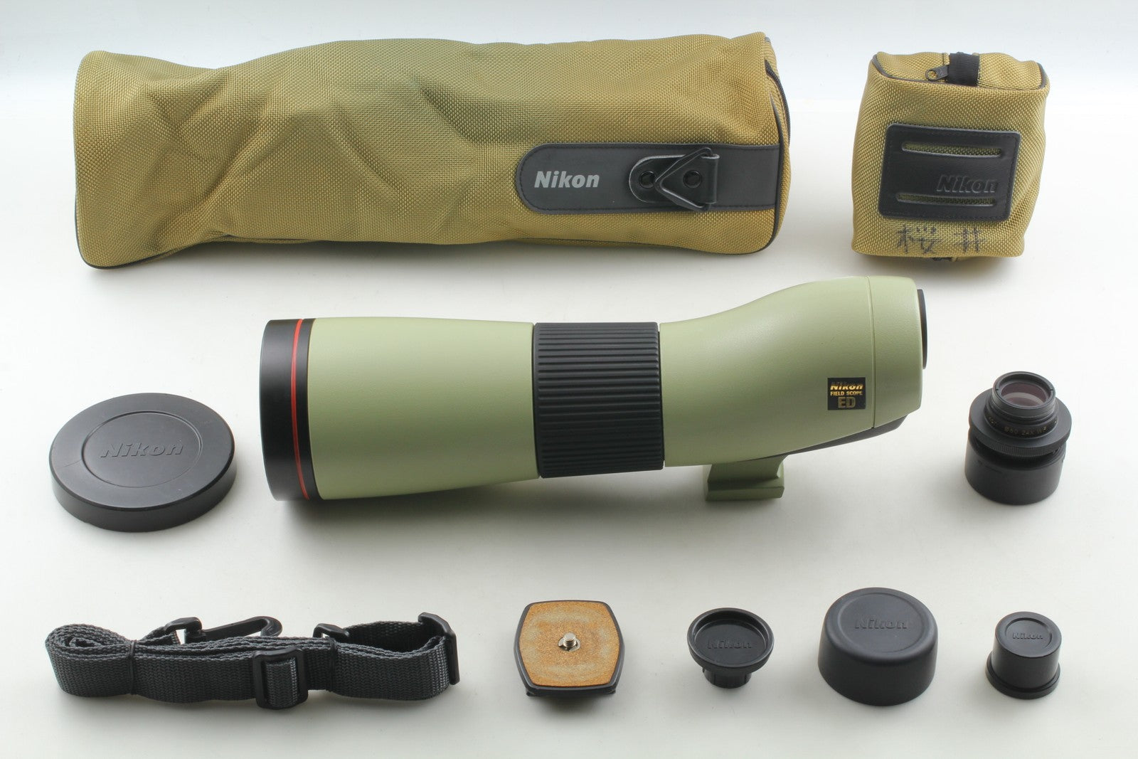 [Near MINT w/Case] Nikon Fieldscope ED 78 + Eyepiece 30x WF D=78 From JAPAN