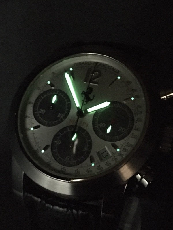 [Limited] GIRARD PERREGAUX Ferrari 330/P4 8028 Chronograph Automatic Men's Watch