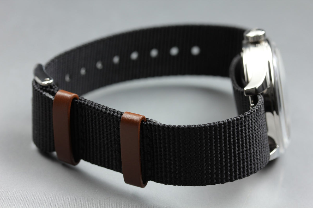 KUOE KYOTO OLD SMITH 90-002 35mm Black Automatic Men's Watch JAPAN [Box]