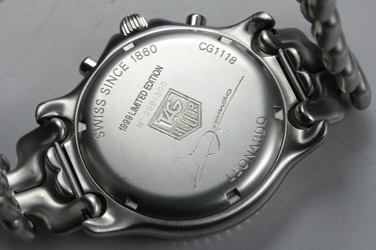 [ Limited ] TAG Heuer S/el Chronograph CG1118 Leonardo Nascimento Men's Qz Watch