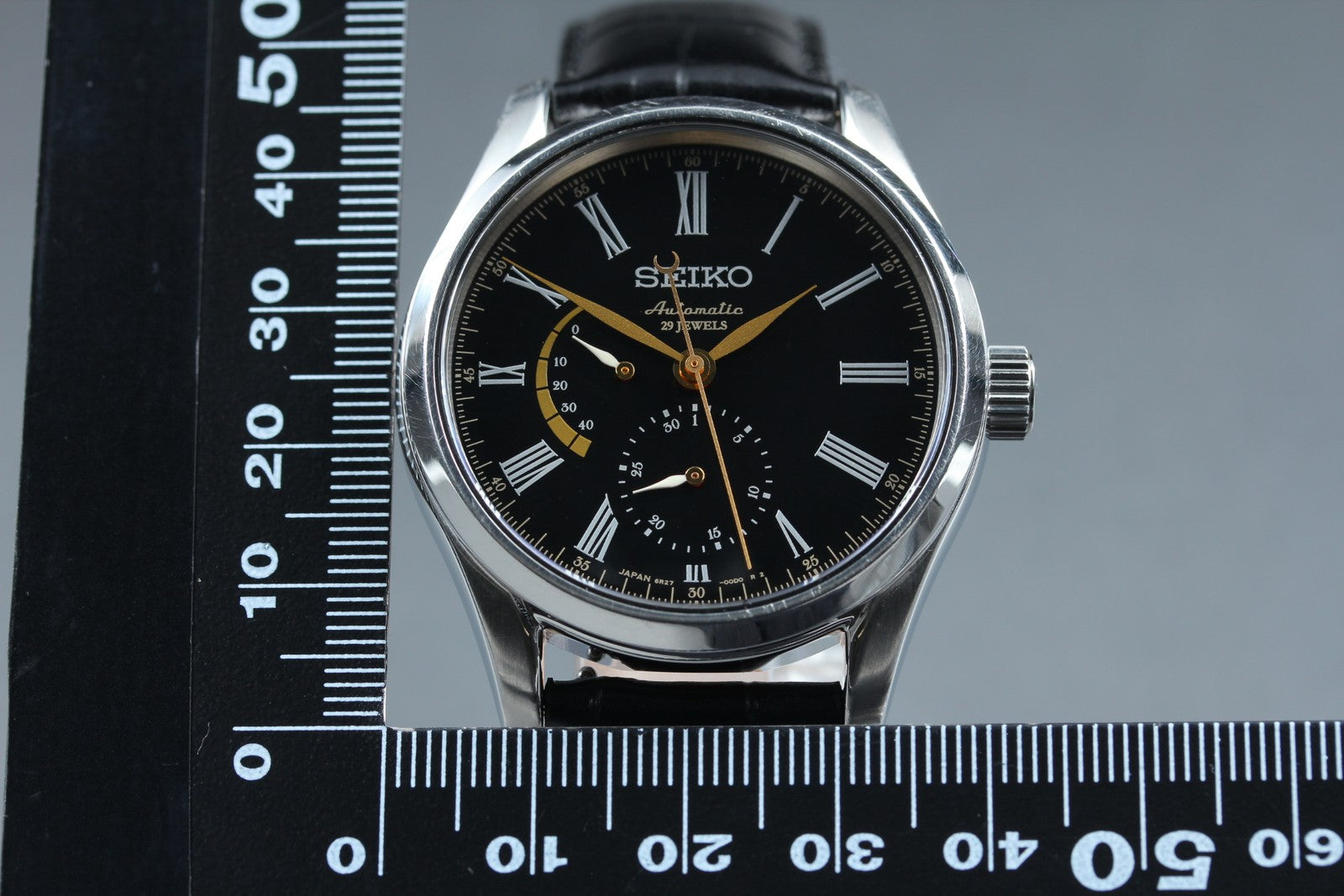 SEIKO Presage 6R27-00G0 SARW013 Black Dial 40mm Men's Automatic Watch JAPAN