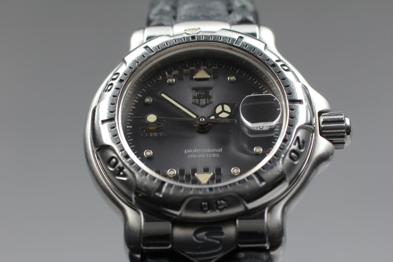 TAG Heuer 6000 WH1314 SENNA Limited Edition Women's Watch 27mm JAPAN