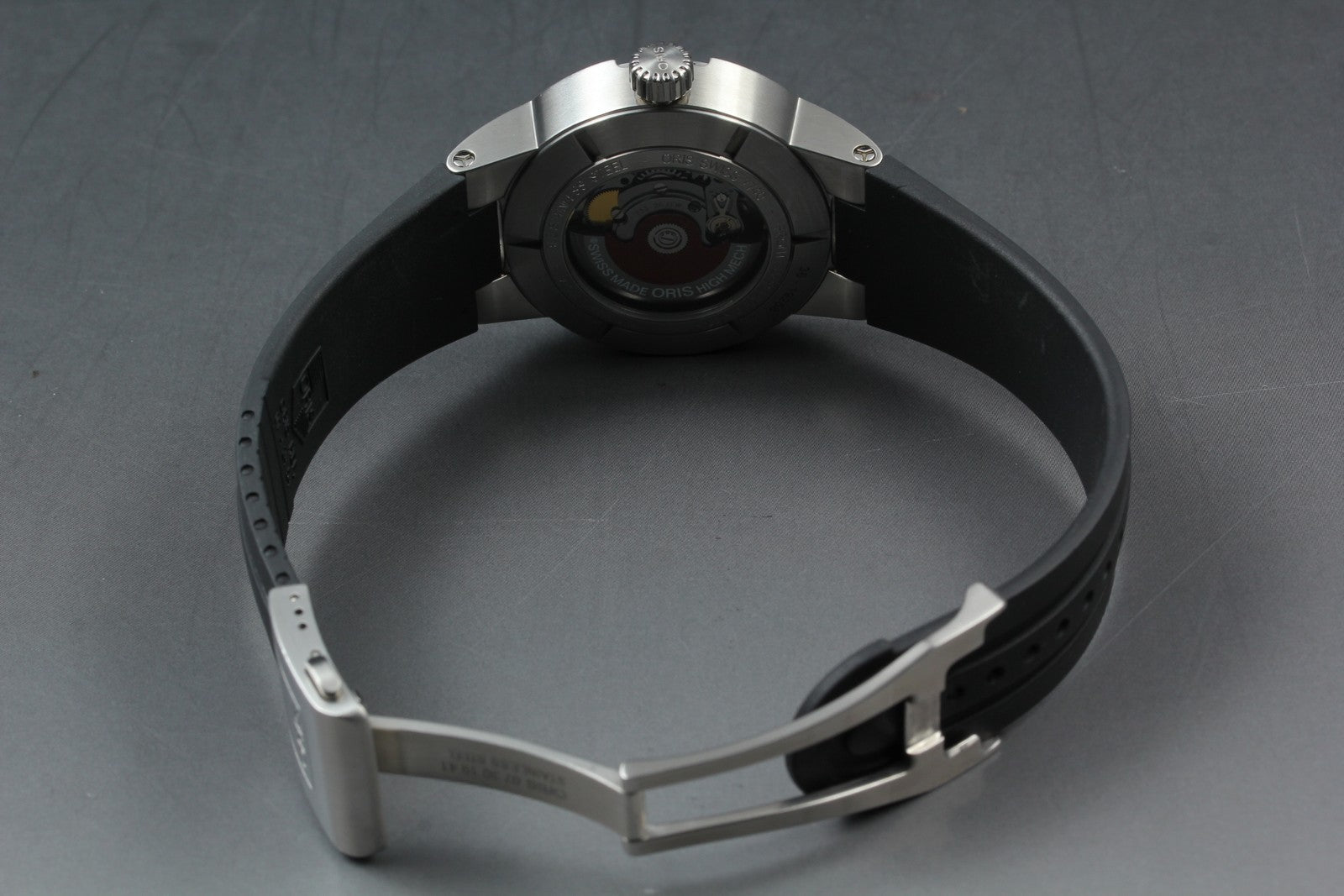 [Near MINT- Box] ORIS Williams Engine Date 7740 Black 42mm Automatic Men's Watch