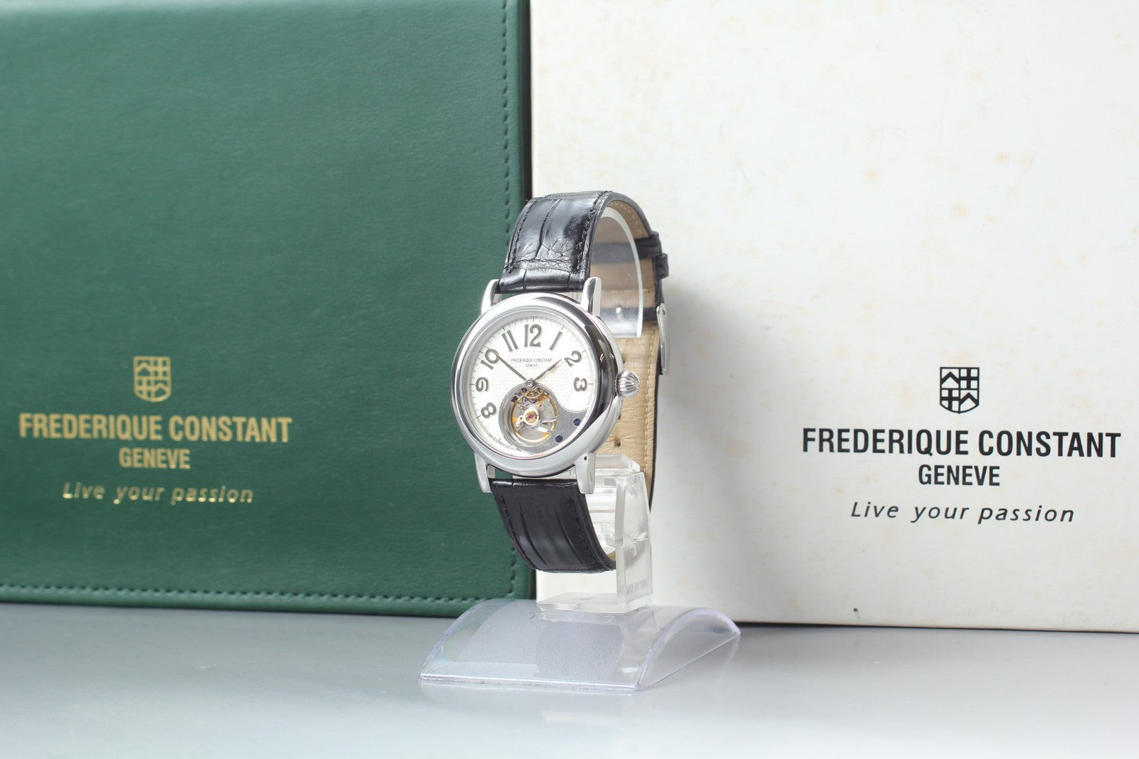 Limited FREDERIQUE CONSTANT HeartBeat FC910x3H6 Automatic Men's Watch 38mm JP