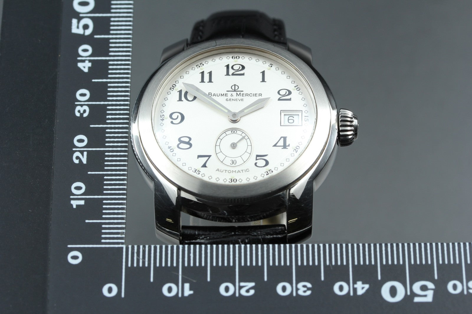 BAUME＆MERCIER Capeland MV045221 Automatic White Men's Watch 38mm JAPAN Box