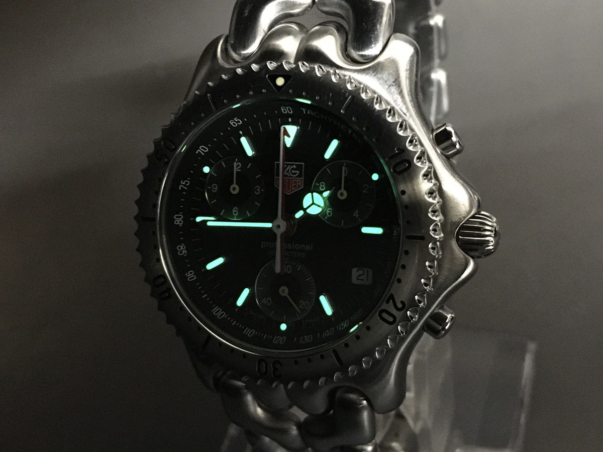[ Limited ] TAG Heuer S/el Chronograph CG1118 Leonardo Nascimento Men's Qz Watch