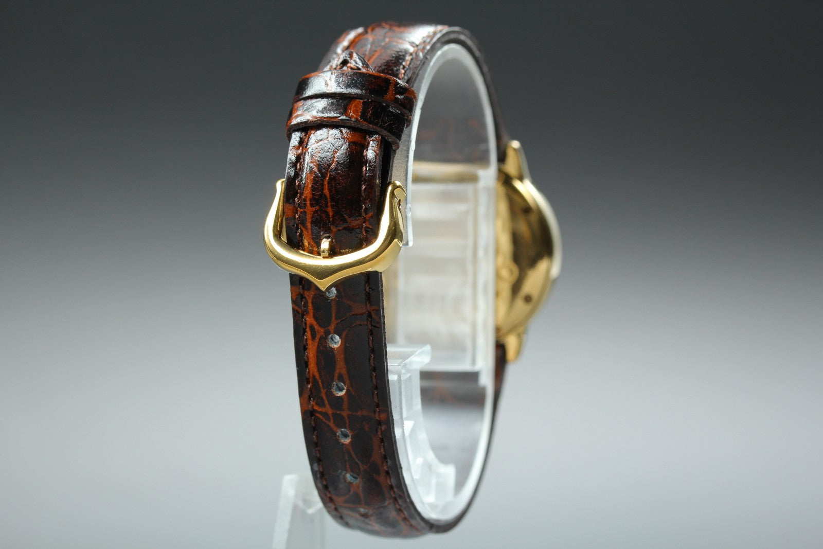 Vintage Cartier Must Ronde de Cartier 1801 Brown 27mm Women's Quartz Watch [Box]