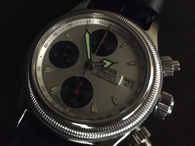 Rare Vintage ORIS Big Crown 7480 Chronograph Automatic Men's Watch 39mm JAPAN