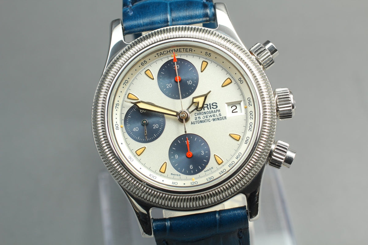 Rare Vintage ORIS Big Crown 7480 Chronograph Automatic Men's Watch 39mm JAPAN