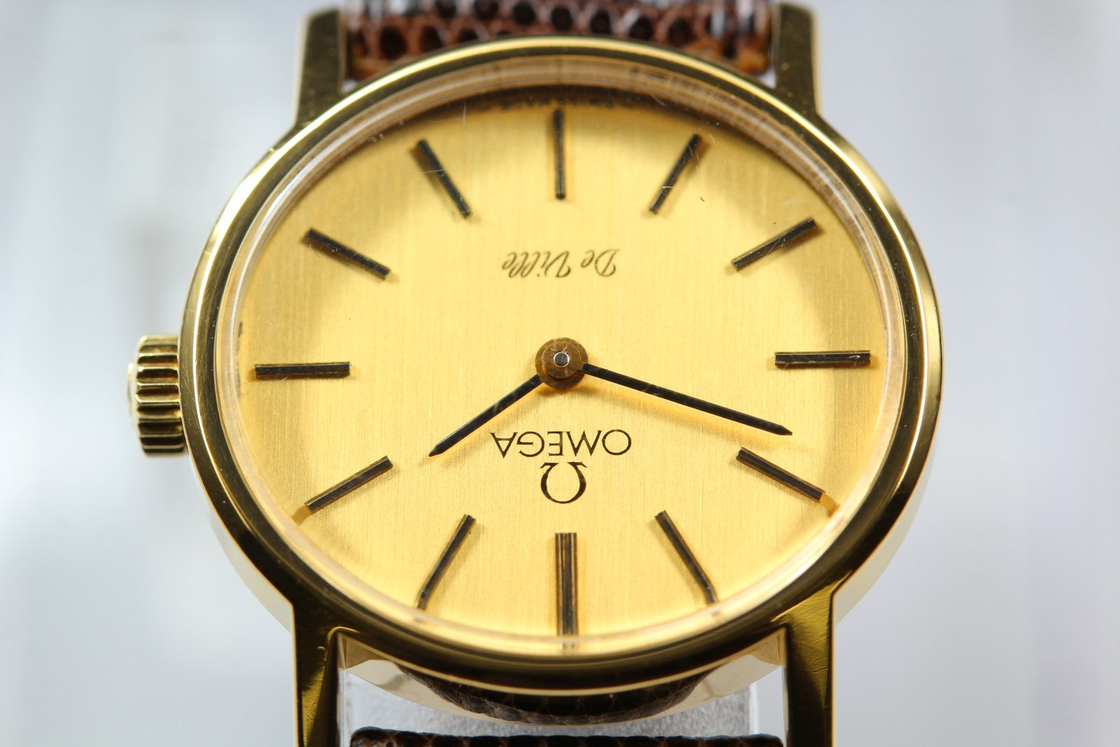 Overhauled[Exc+5] OMEGA De Ville Cal.625 511.0508 24mm Gold Manual Women's Watch