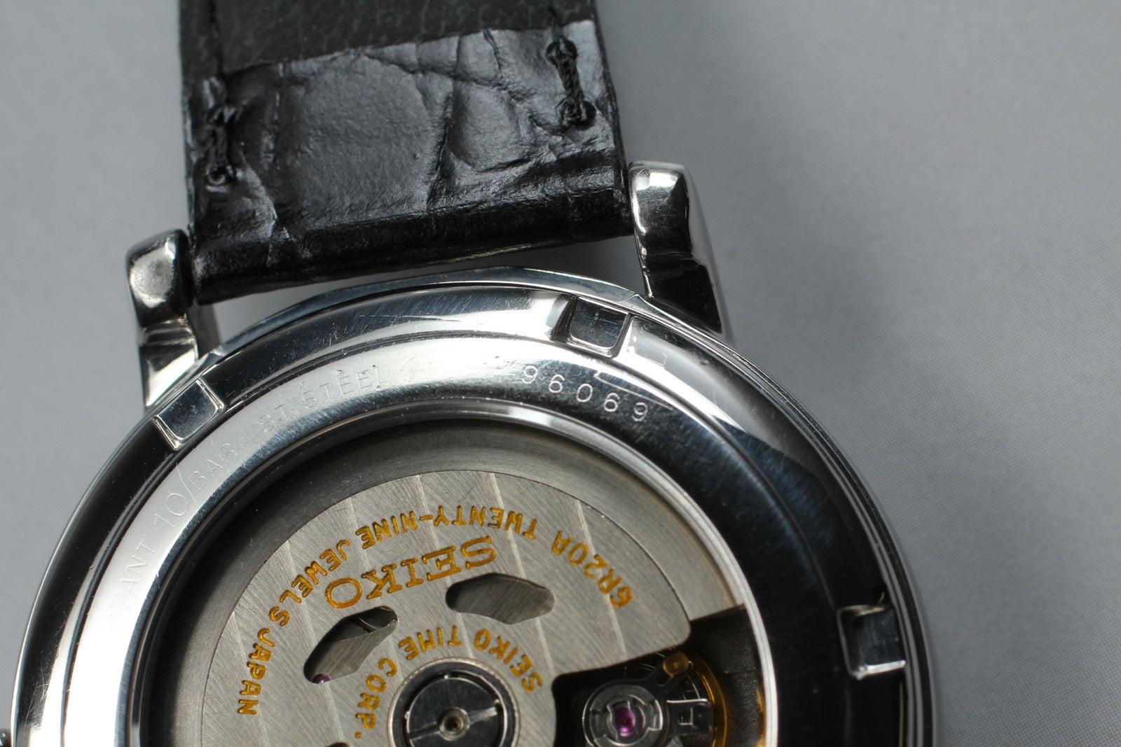 [Exc+5] SEIKO Mechanical 6R20-00B0 SARC005 Ivory Black Automatic Men's Watch JP