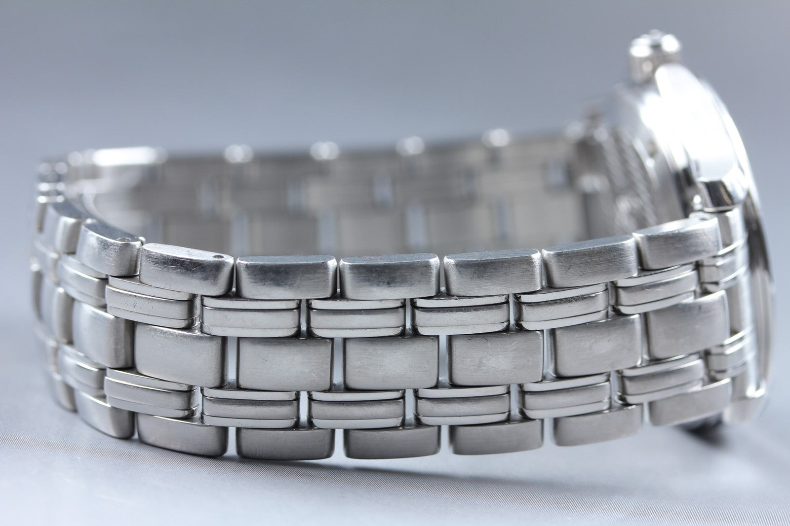 Overhauled [Exc+5 Box] OMEGA Seamaster 120m 2511.81 Blue Dial Quartz Men's Watch