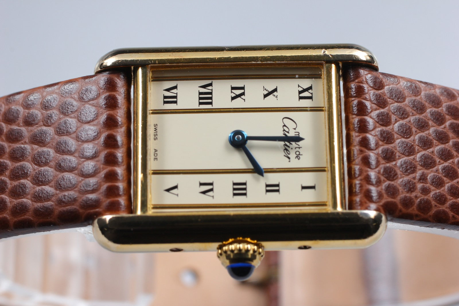 Vintage [Exc+5] Cartier Must de Cartier Tank 5057001 SM 20mm Women's Qz Watch