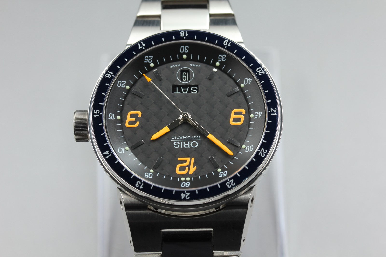 ORIS Williams F1 Team 7595 Date Black Dial Automatic Day/Date Men's Watch [Box]