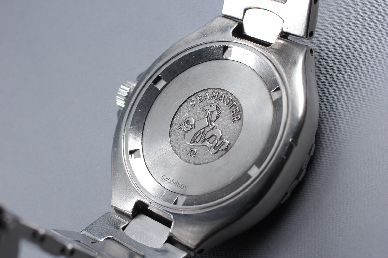 [Exc+5] OMEGA Seamaster 200m 396.1052 Cal.1438 36mm Black Quartz Men's Watch