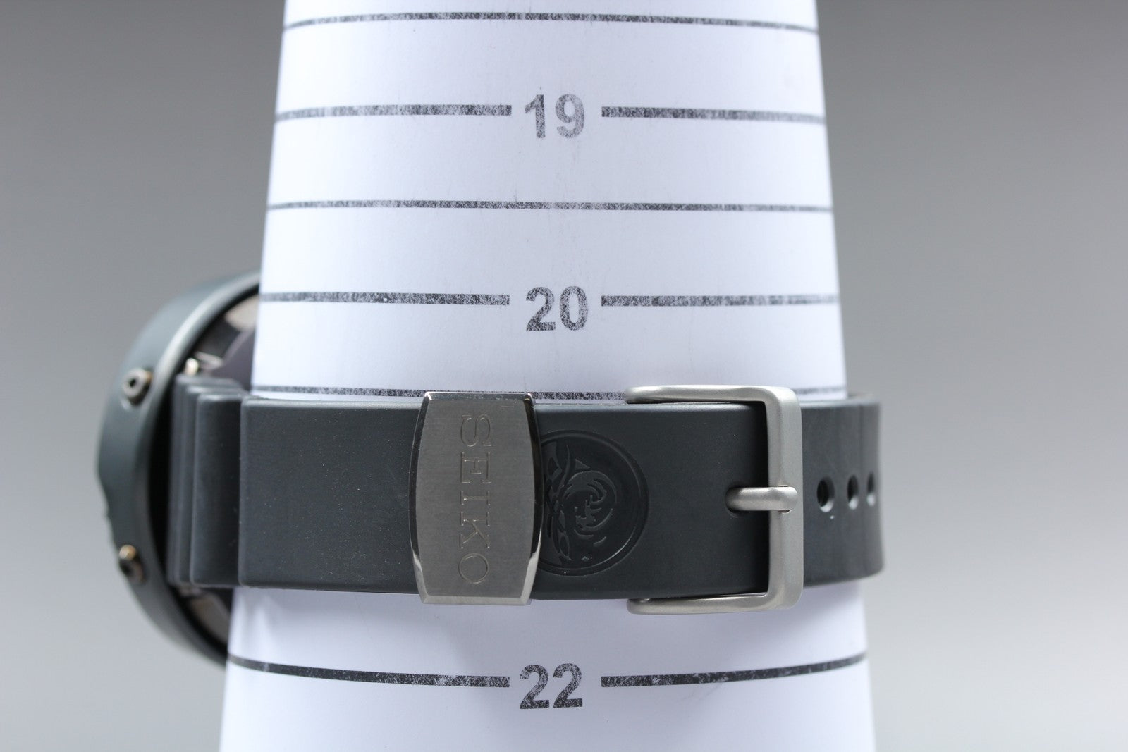 SEIKO PROSPEX MARINE MASTER 7C46-0AA0 SBBN011 Black Men's Quartz JAPAN [Box]