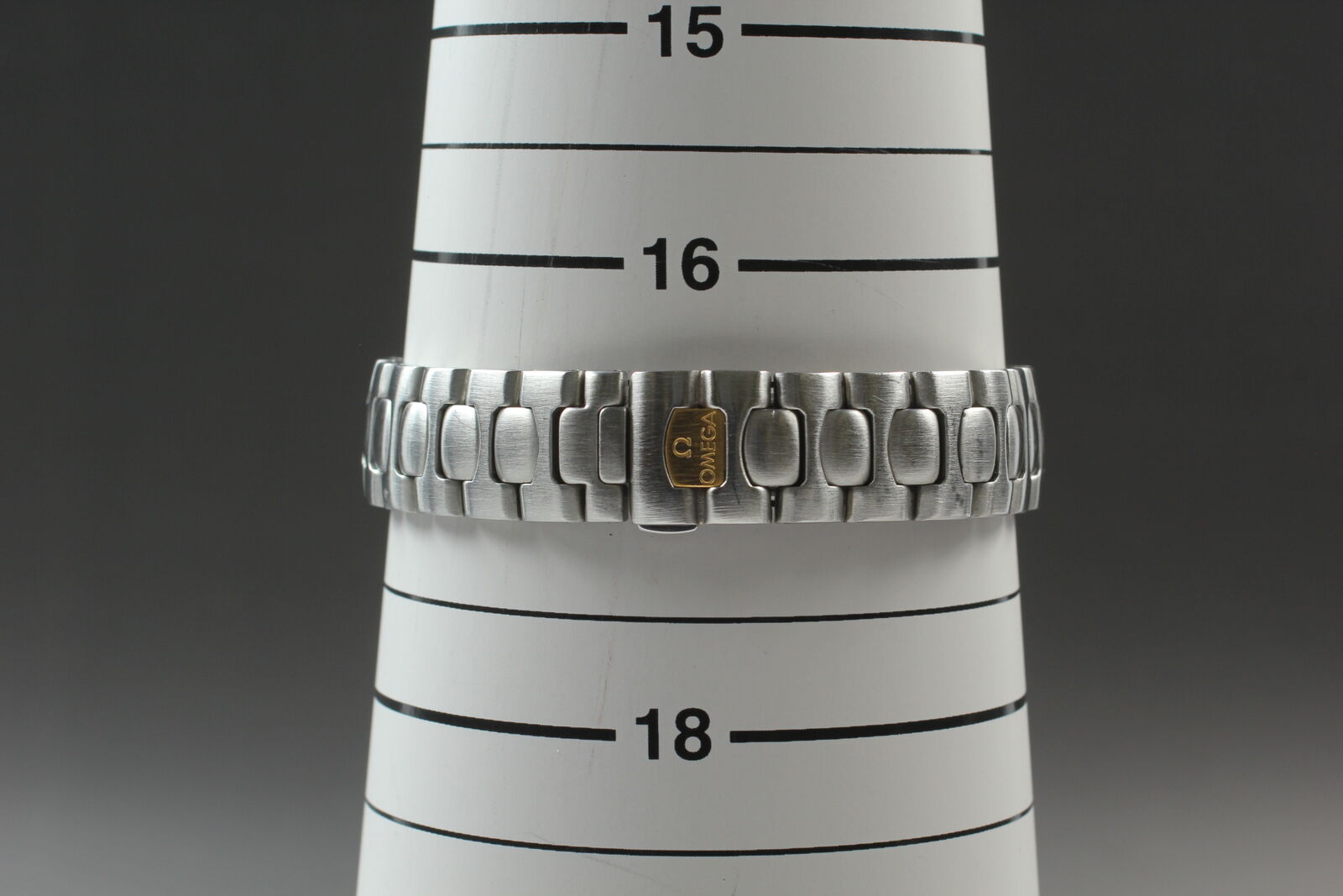 [Near MINT] OMEGA Seamaster Polaris Gold Dial 22mm Woman's Quartz Watch JAPAN