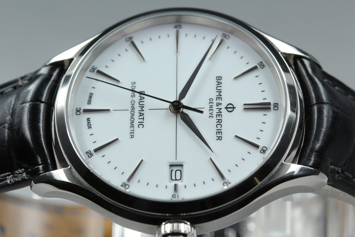 BAUME＆MERCIER Clifton Baumatic COSC 65884 M0A10518 Automatic Men's Watch 39mm JP