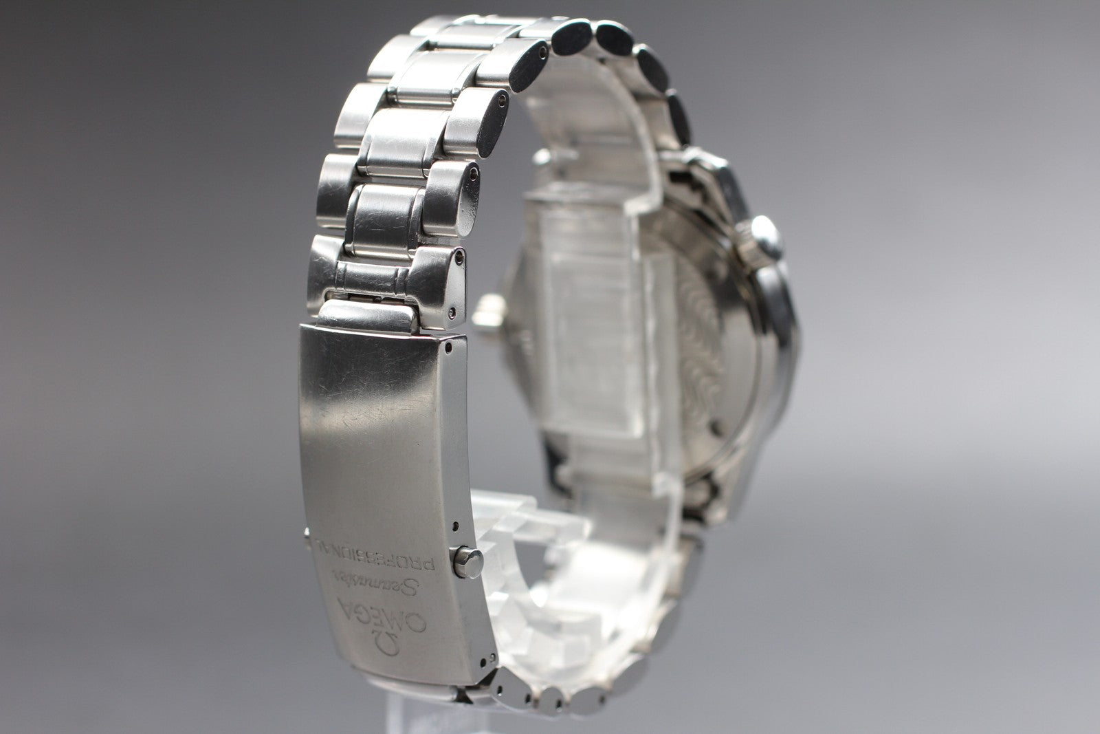 [Exc+5] OMEGA Seamaster 300M 2263.80 Blue Dial Quartz 36mm Men's Watch JAPAN