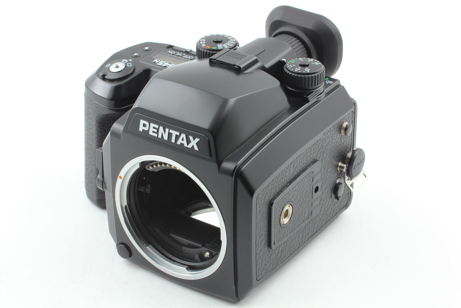 [MINT w/Strap] Pentax 645N Film Camera + SMC 55mm + 80-160 zoom Lens  From JAPAN