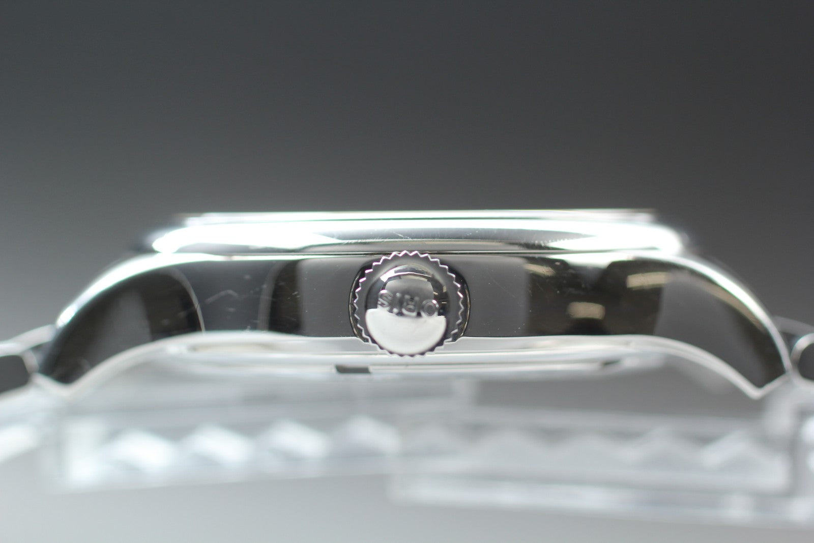 [Exc+5 Box] ORIS Classic Date 7578 Silver 37mm Automatic Men's Watch JAPAN