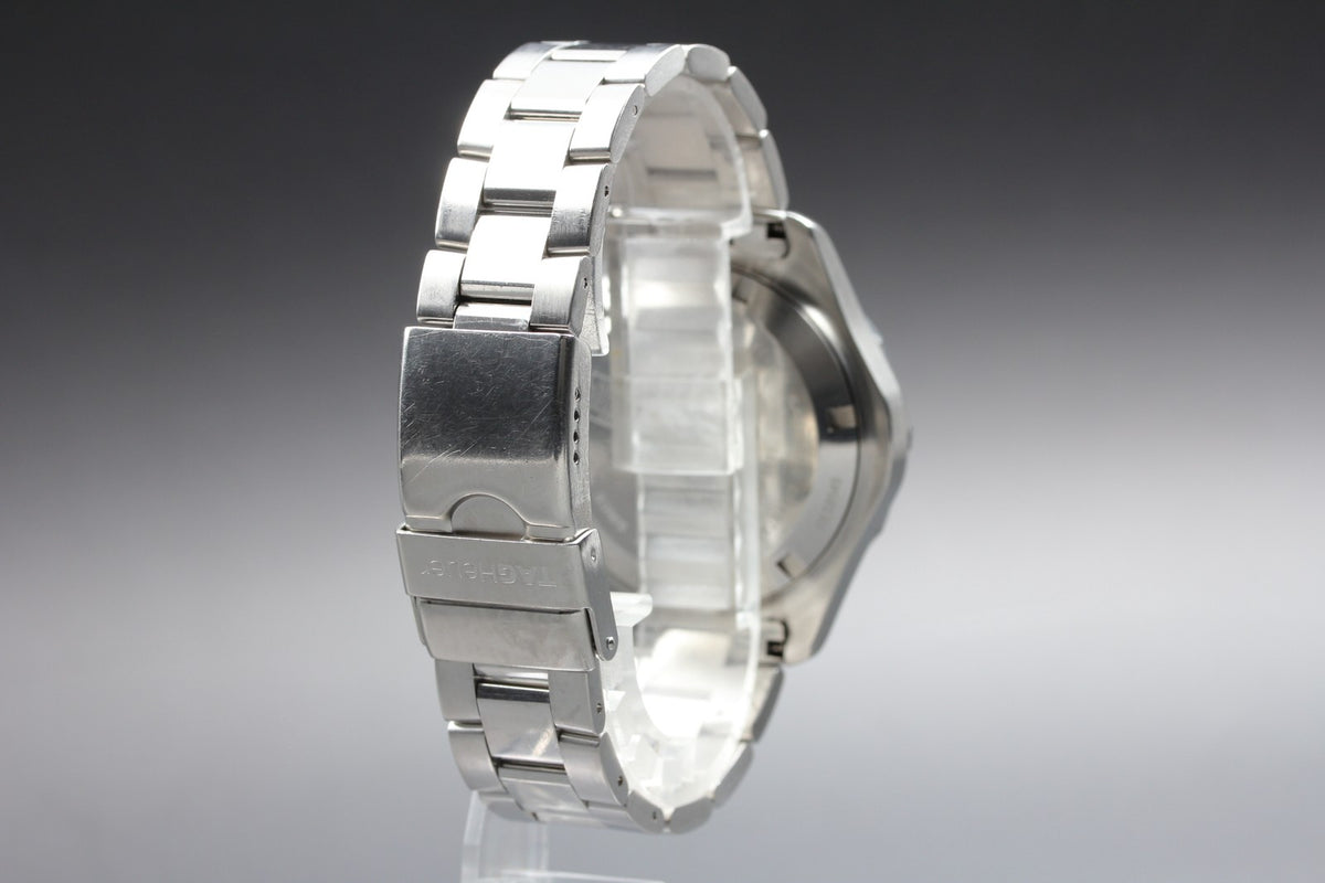 Tag Heuer Aquaracer 300m CAF1110 Chronograph Silver Quartz Men's Watch 42mm JP