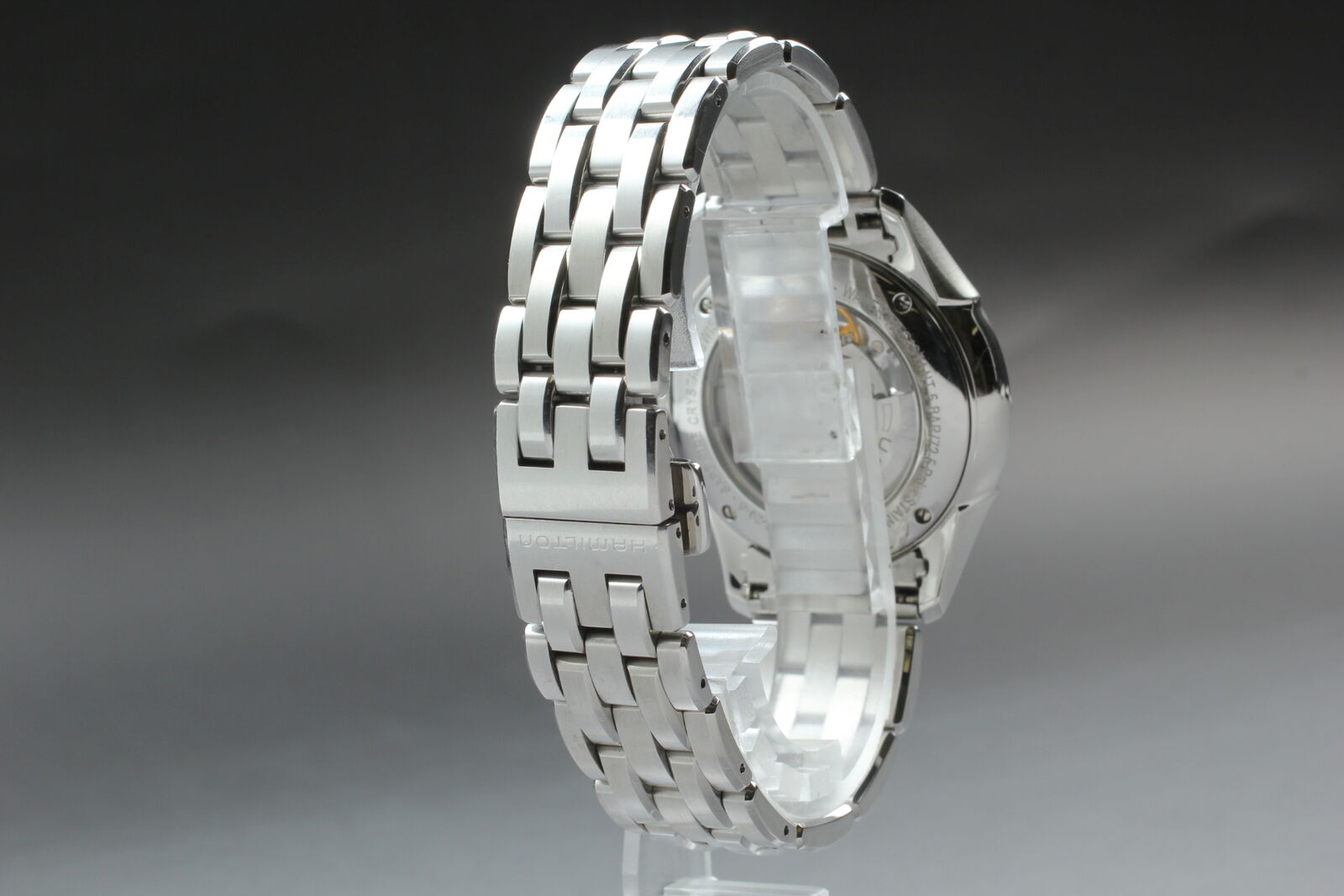 [Exc+5 Box] Hamilton Jazzmaster Viewmatic H425550 Automatic Skeleton Mens Watch