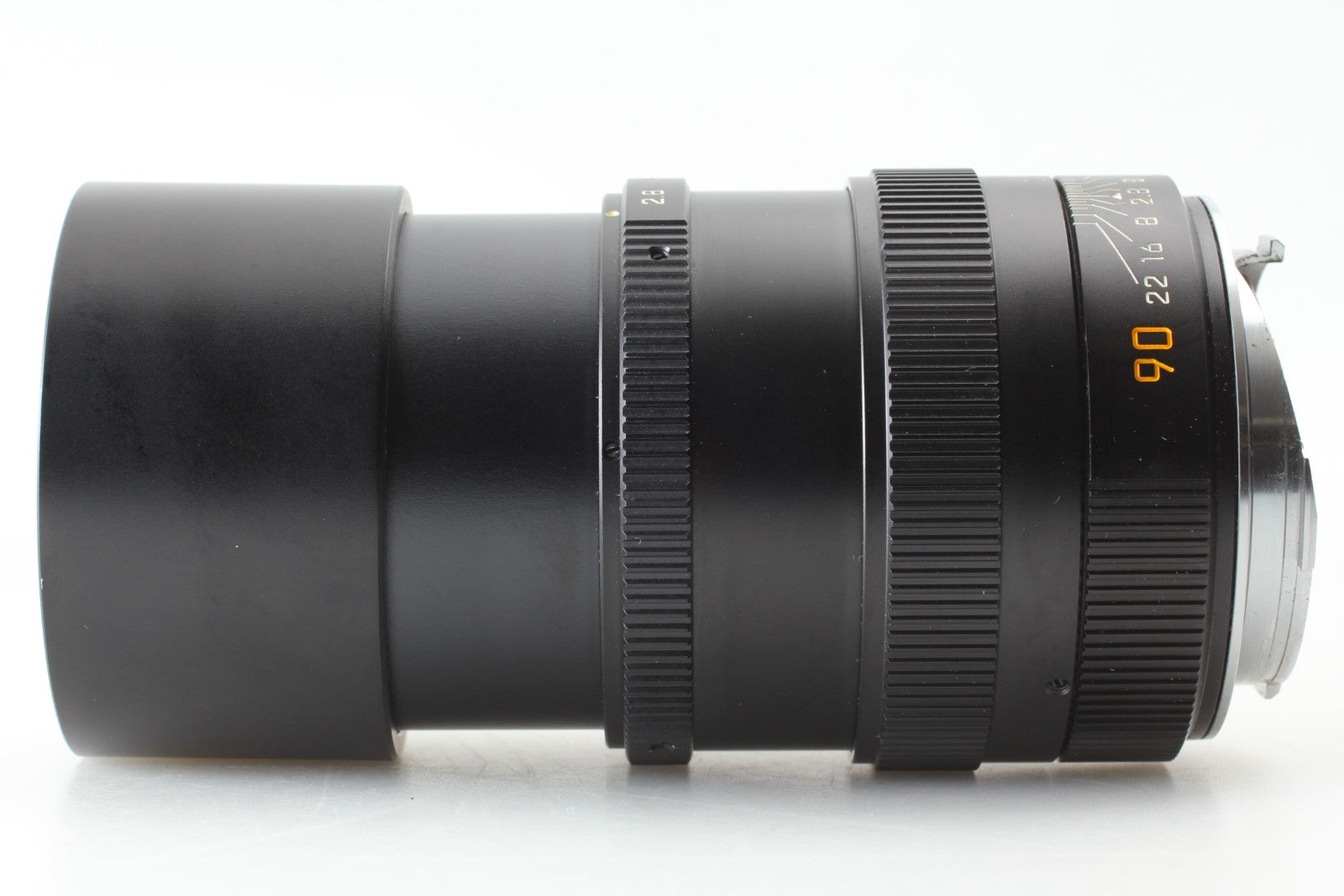[MINT w/Case] Leica Elmarit M 90mm f2.8 E46 Black Lens From JAPAN