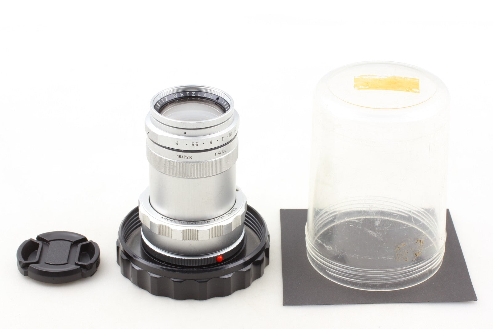 [Exc+5 w/ Case] Leica Ernst Leitz Wetzlar Elmar 135mm f4 Lens From JAPAN