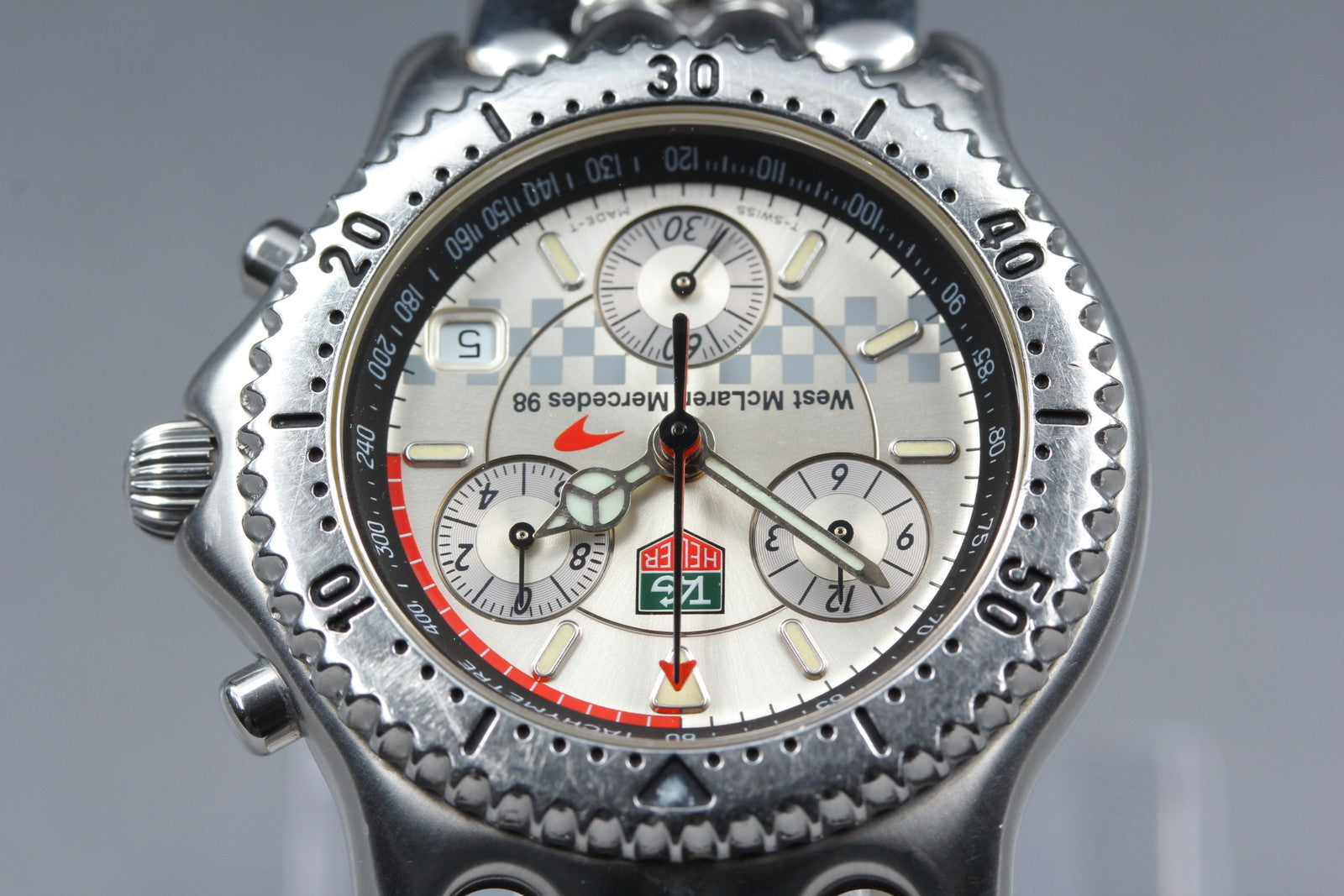 overhauled TAG HEUER CG1117 F1 McLaren Mercedes Limited Model Quartz Boy's Watch