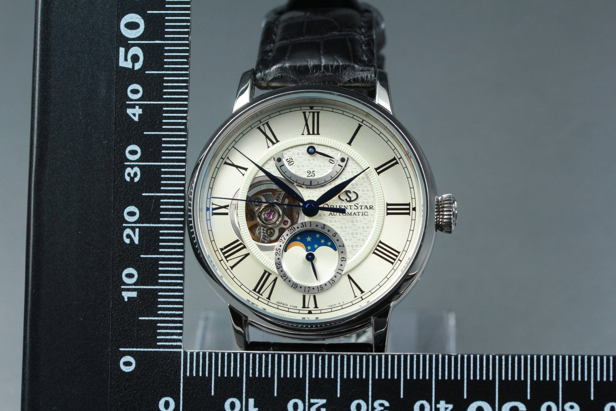 ORIENT Star Classic F7M6-UAB0 Automatic Silver Dial Date Men's Watch 41mm Box