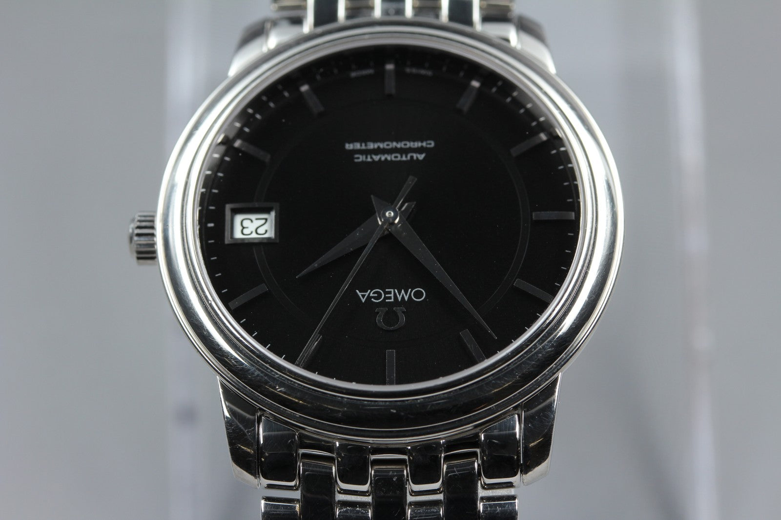 Omega De Ville Prestige 4500.51 34mm Black Dial Automatic Men's Watch [Box]