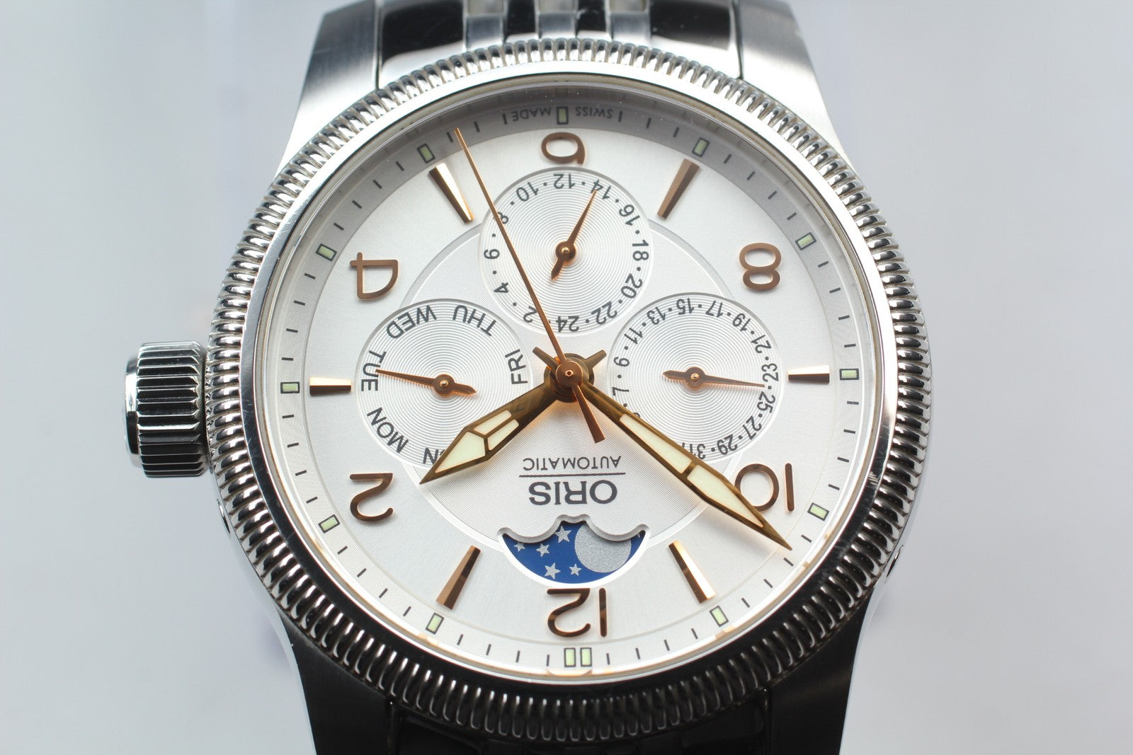 ORIS Big Crown Complication 7627-40 Moon Phase 39mm Automatic Men's Watch [Box]
