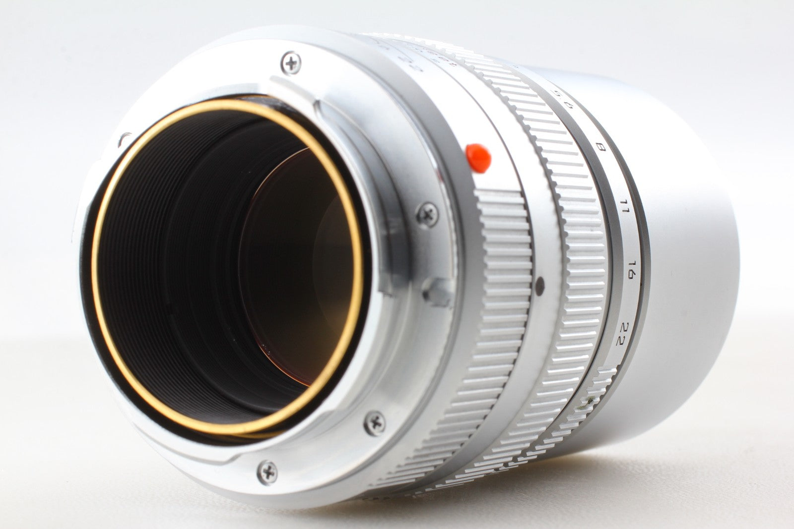 [MINT] Leica Elmarit M 90mm f2.8 E46 Chrome 2nd Lens From JAPAN