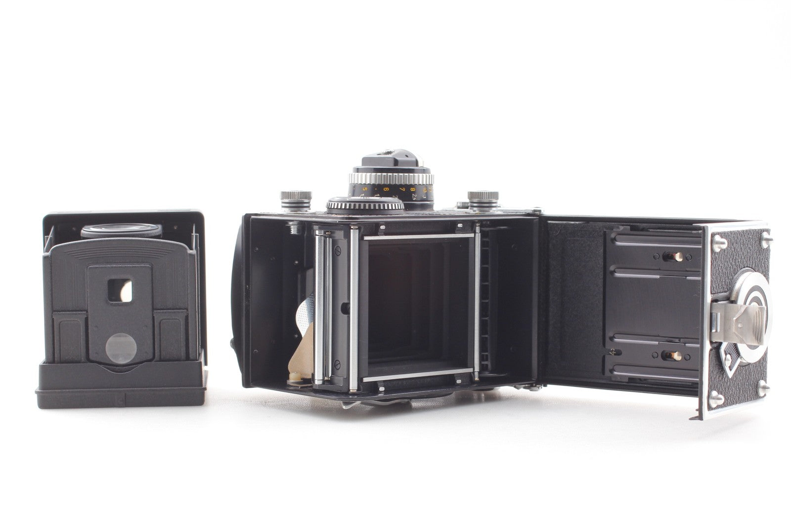 [MINT w/Case] Rolleiflex 2.8F White Face Xenotar 80mm f2.8 Film Camera 6x6 JAPAN