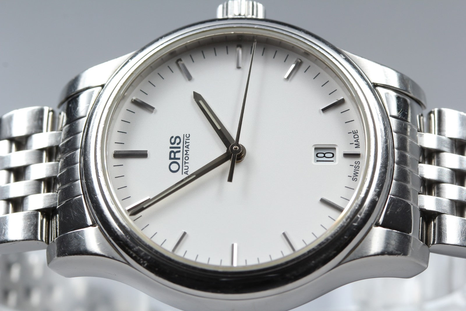 ORIS Classic Date 01 733 7578 4051-07 8 18 61 Automatic 36mm Men's Watch [Box]