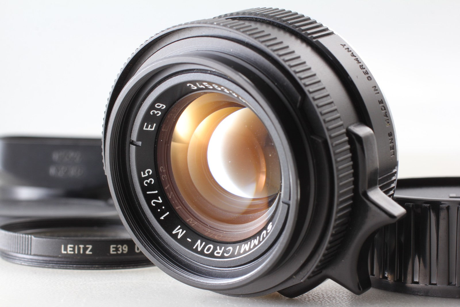 [MINT w/Hood] Leica Leitz Summicron-M 35mm f2 V4 King of Bokeh Lens E39 JAPAN