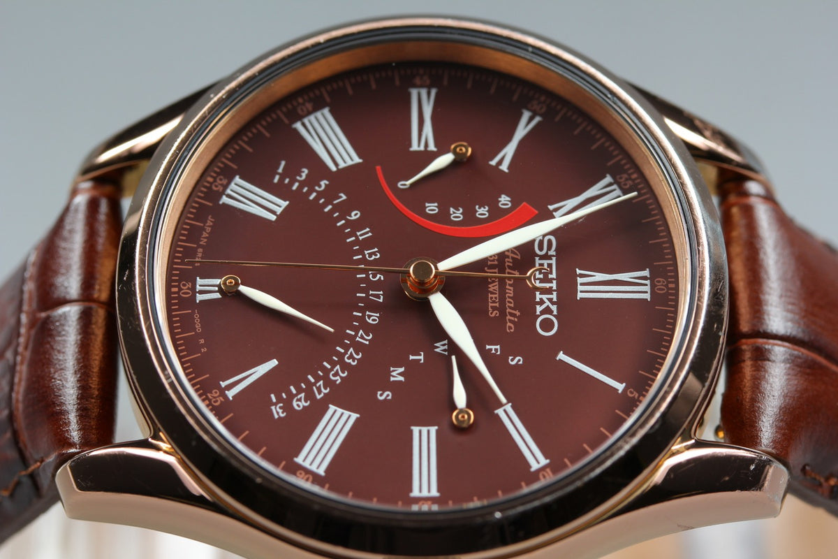 [Limited] SEIKO Presage 6R24-00J0 SARD014 Gold Brown AT Men's Watch JAPAN BOX