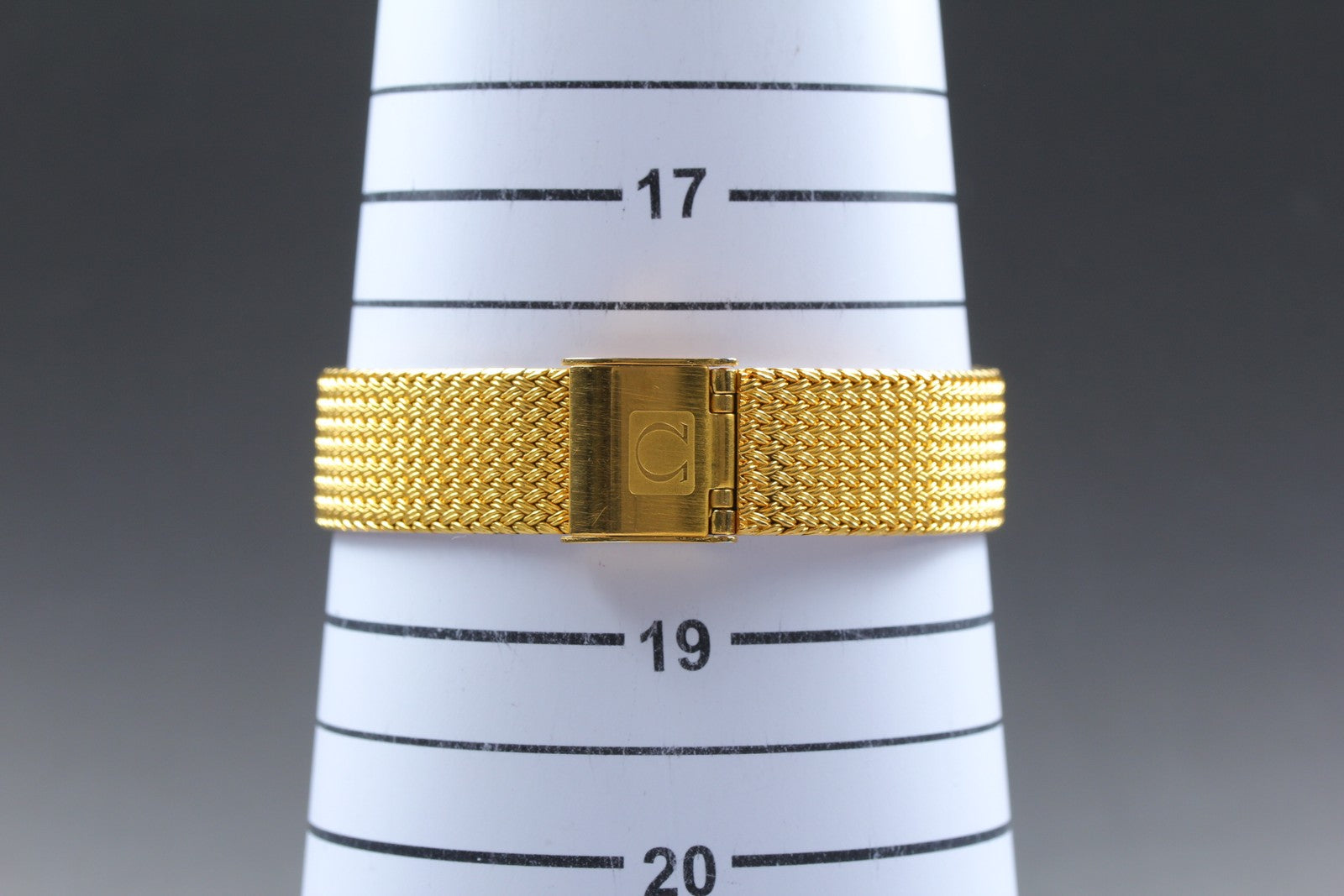 [Exc+5 Box] Omega De Ville 191.0220 Cal.1434 28mm Gold Dial Quartz Men's Watch